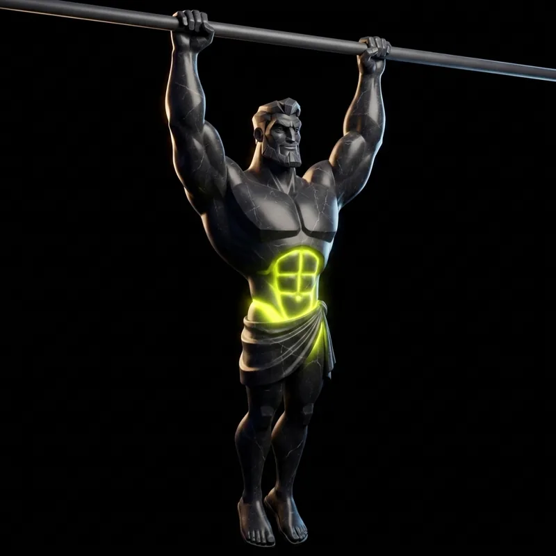Hanging leg raise