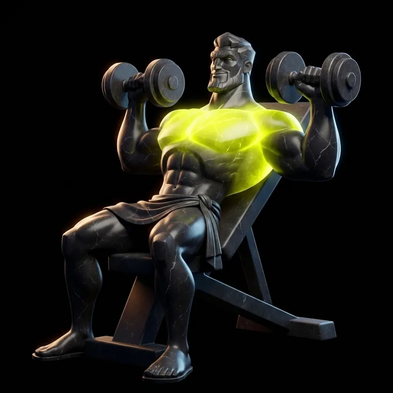 Incline dumbbell press